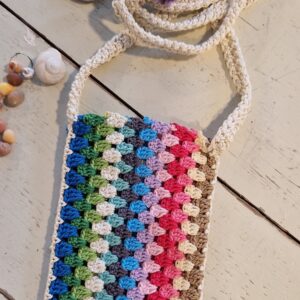 Phone bag en crochet Capri