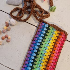 Phone bag en crochet Sienna