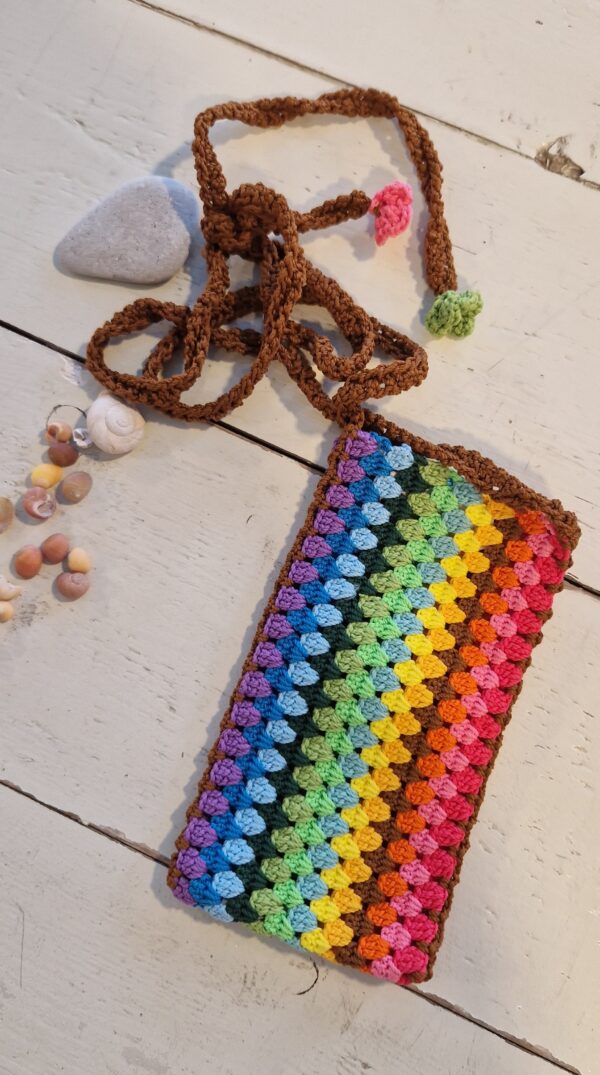 Phone bag en crochet Sienna
