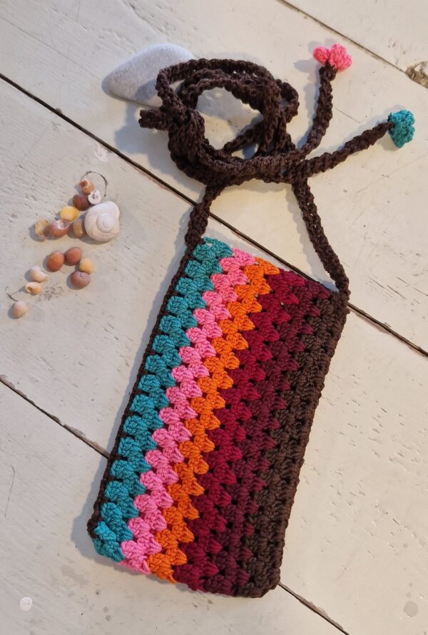 Phone bag en crochet Firenze