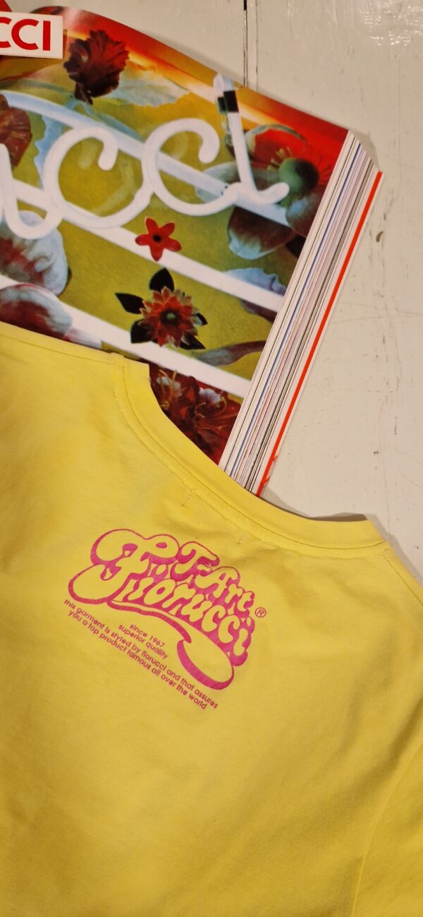Kid's corner: t-shirt Fiorucci yellow – Image 4