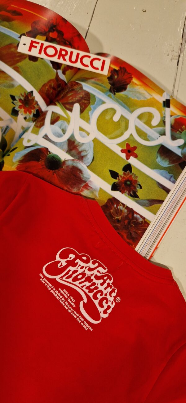 Kid's corner: t-shirt Fiorucci red – Image 4