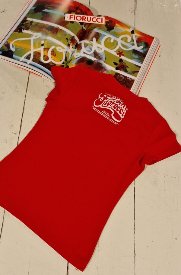 Kid's corner: t-shirt Fiorucci red – Image 3