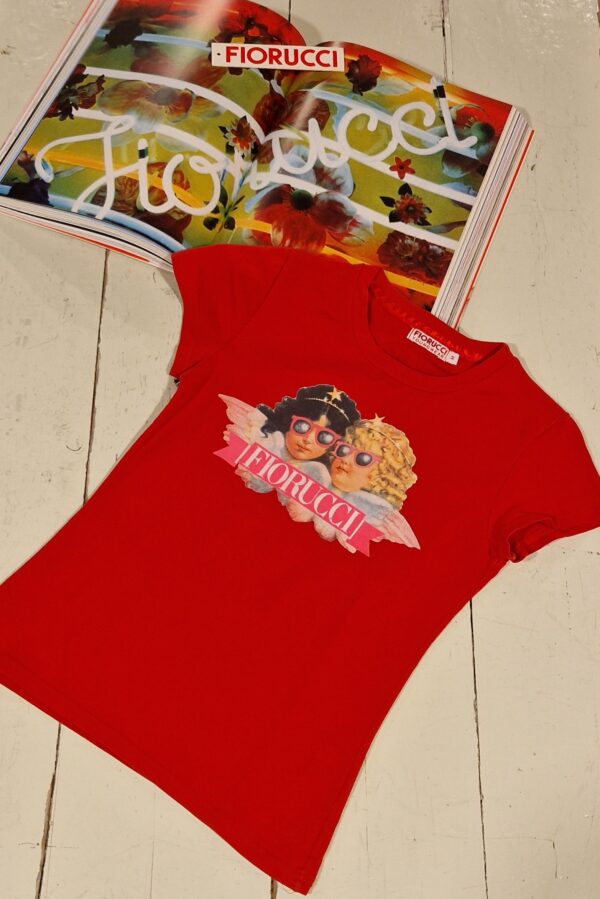 Kid's corner: t-shirt Fiorucci red